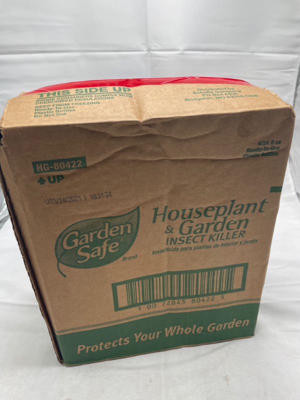 Photo 2 of 4 pack Garden Safe 80422 Houseplant and Garden Insect Killer 24-Ounce Spray