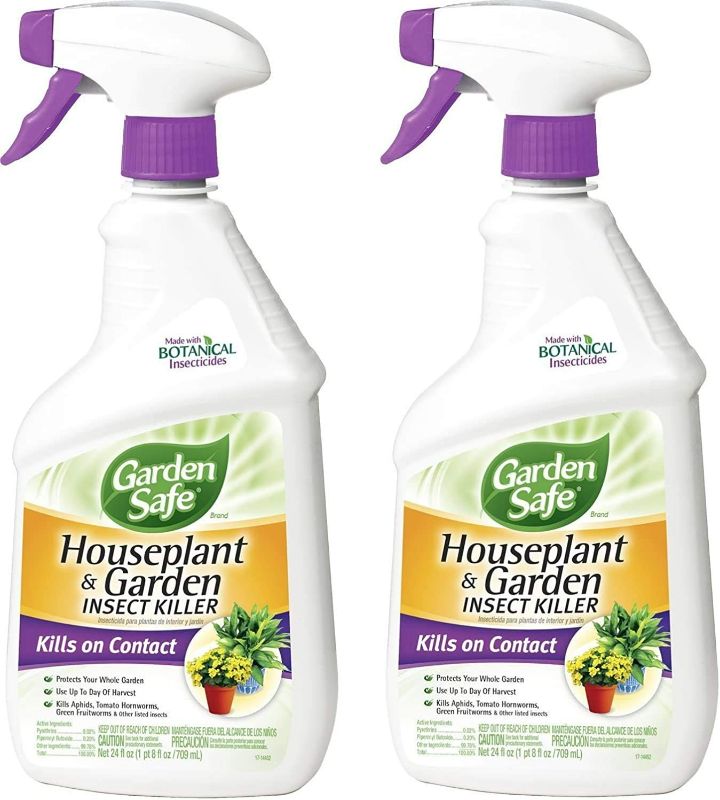 Photo 1 of 4 pack Garden Safe 80422 Houseplant and Garden Insect Killer 24-Ounce Spray