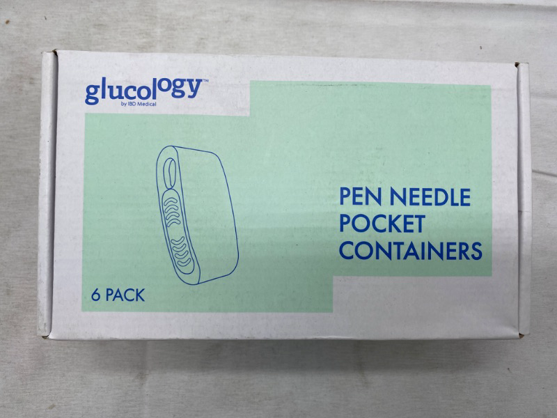Photo 4 of Glucology™ Travel Sharps Disposal Container | Specially Designed for Diabetic Needles and Test Strips | Compact Size for Travel and Daily Personal Use | Bio-Hazard Lock | 6 Pack NEW