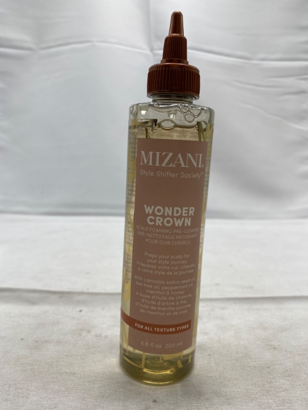 Photo 4 of MIZANI Wonder Crown Foaming Scalp Cleanser for Itchy, Dry, Flaky or Oily Scalp, 6.8 Ounce NEW 