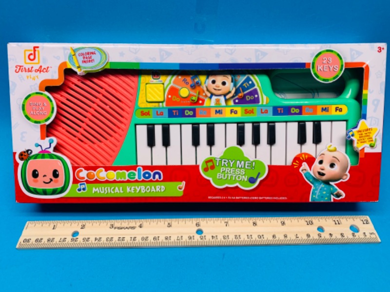 Photo 1 of 825278… cocomelon musical keyboard 