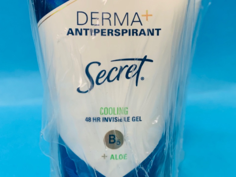 Photo 2 of 825290…3 secret derma antiperspirant cooling invisible gel deodorants