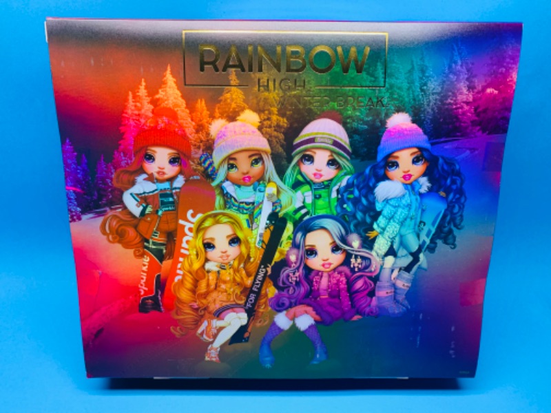 Photo 3 of 825660… Rainbow  High winter break doll with outfit and skis 