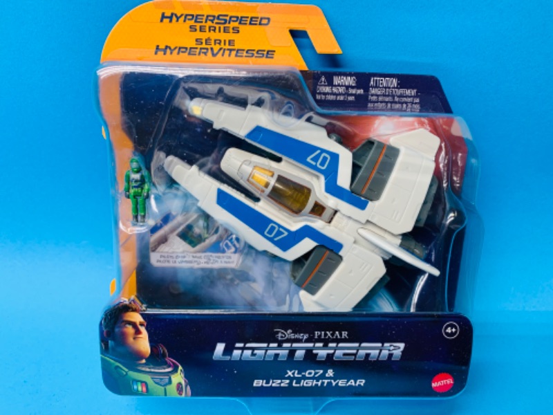 Photo 1 of 825890…  Disney lightyear hyperspeed series plane toy