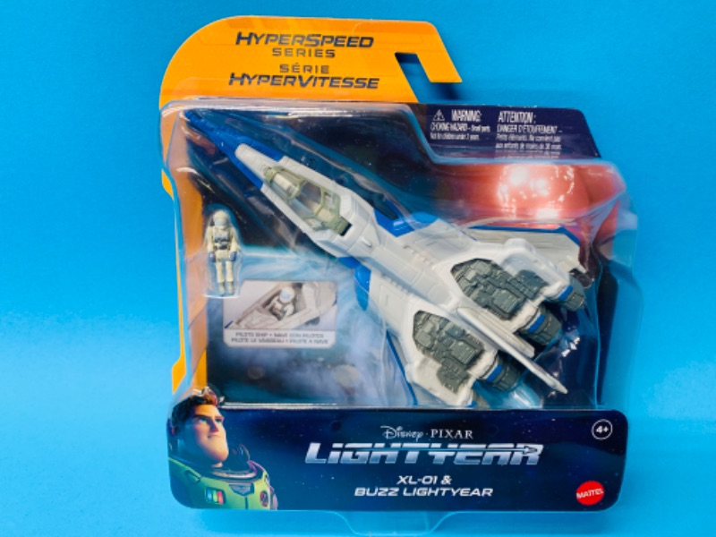Photo 1 of 825912…  Disney lightyear hyperspeed series plane toy