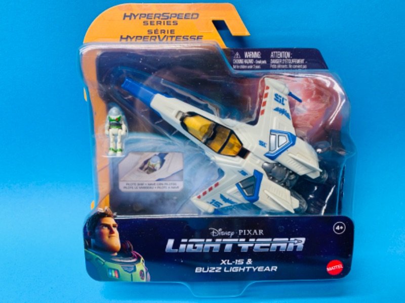 Photo 1 of 825929…  Disney lightyear hyperspeed series plane toy