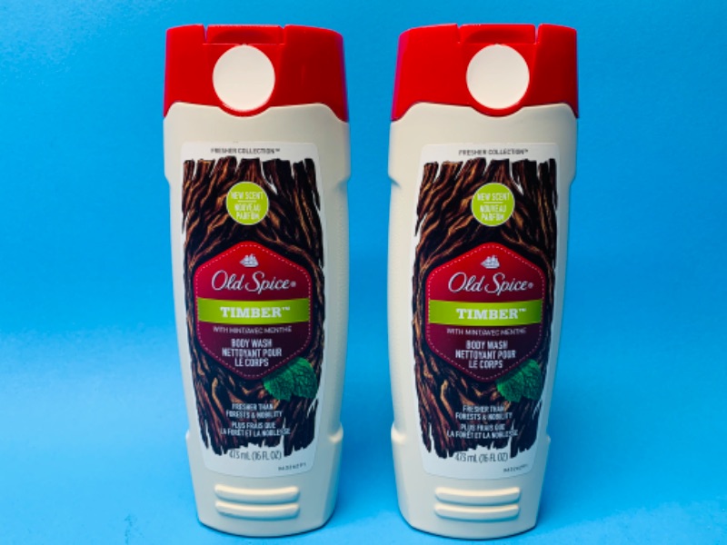 Photo 1 of 826568… 2 Old Spice timber body wash 