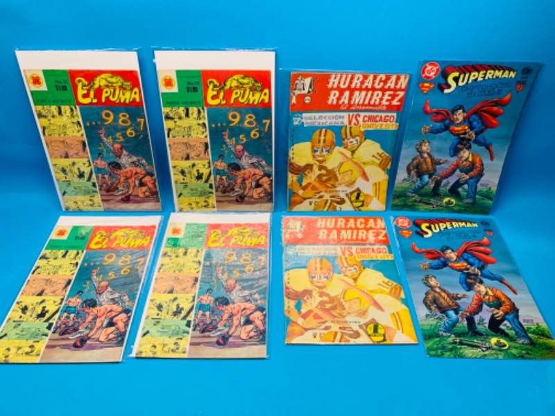 Photo 1 of 827021…foreign language comics- doubles 