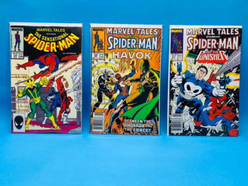 Photo 1 of 827051…3 vintage $.75 spider-Man comics in plastic sleeves