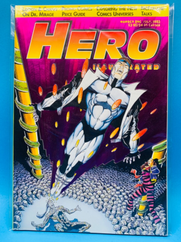 Photo 1 of 827061… hero illustrated number one foil cover in plastic sleeve