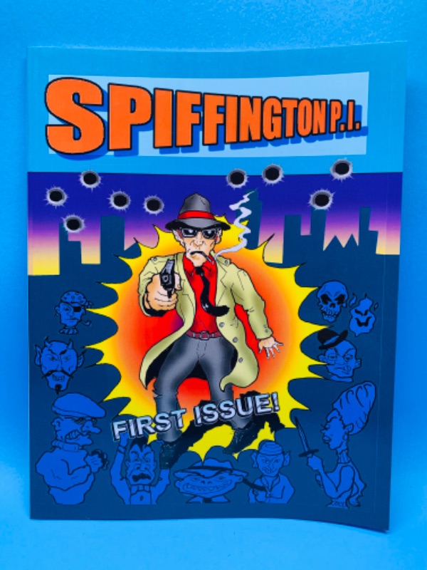 Photo 1 of 827062…autographed spiffington p.I. First issue 