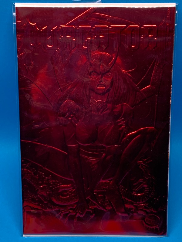 Photo 1 of 8270070…Purgatori red foil #1 comic in plastic sleeve 