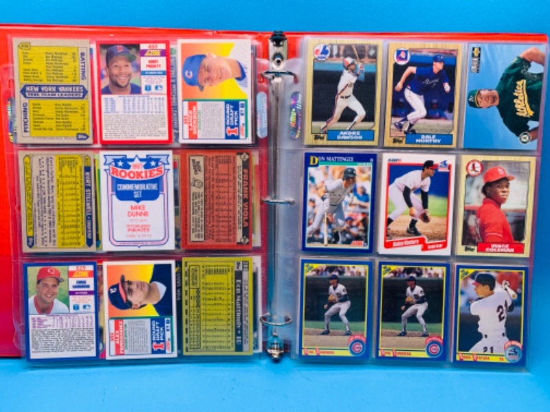Photo 8 of 827339…108 misc baseball trading cards in binder