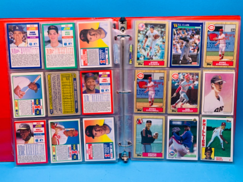 Photo 3 of 827339…108 misc baseball trading cards in binder