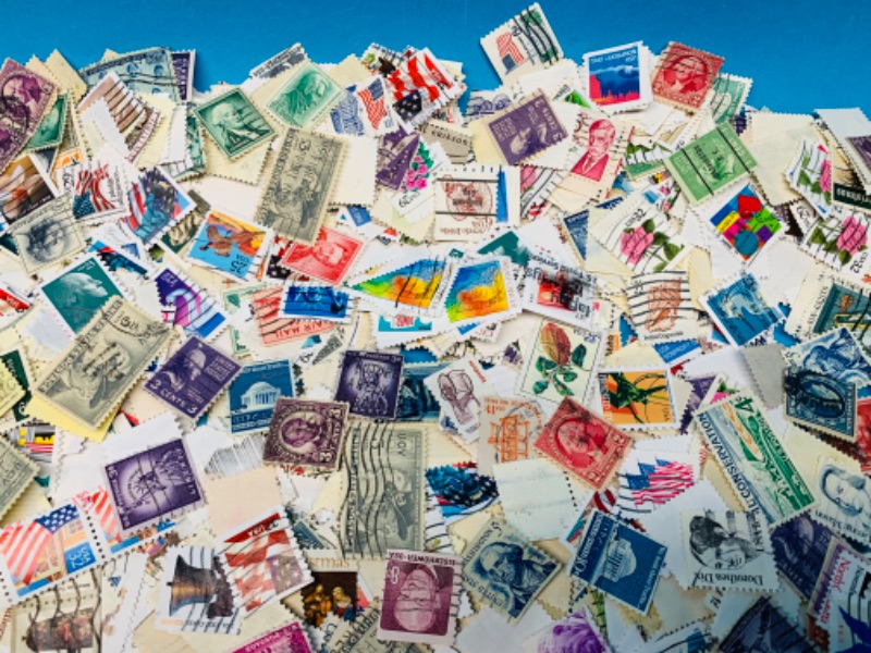 Photo 2 of 827345…thousands of used stamps 
