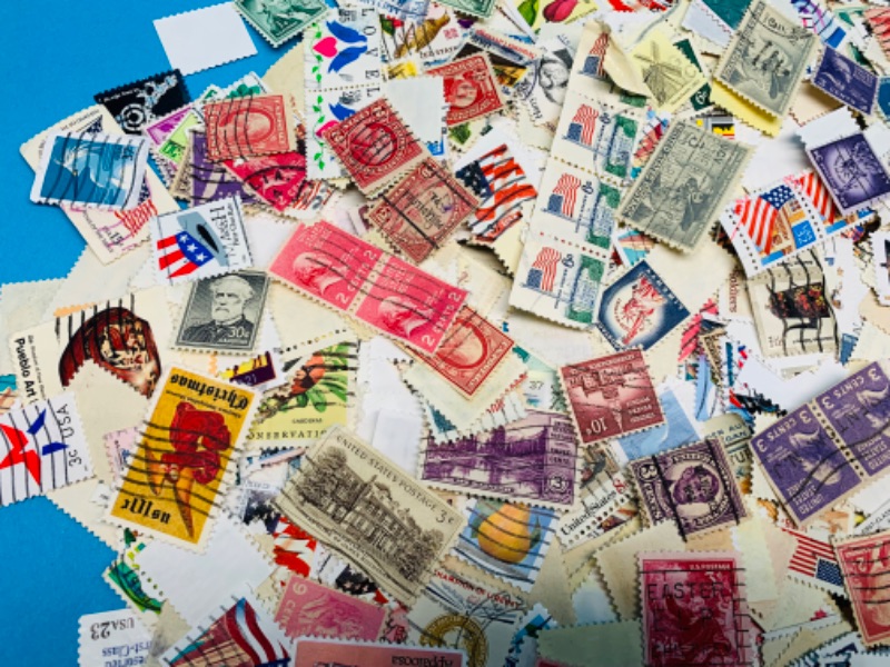 Photo 6 of 827345…thousands of used stamps 