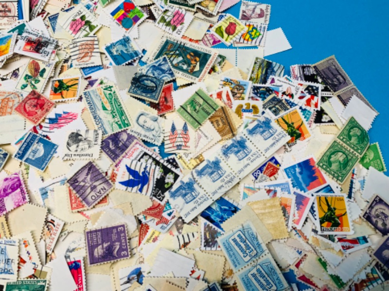 Photo 5 of 827345…thousands of used stamps 