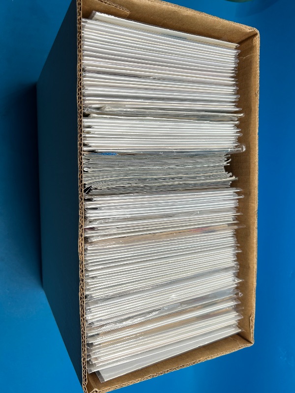Photo 1 of 827462…final sale no returns/refunds- 110+ mixed comics in comic box -some unsleeved 