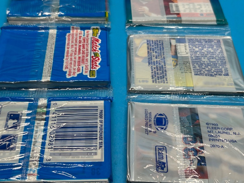 Photo 1 of 827479…final sale no returns/refunds-2 sealed sport card cello packs