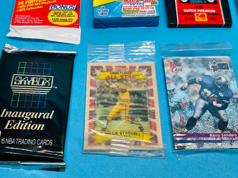 Photo 1 of 827480… final sale no returns/refunds-10 sealed sports card packs 