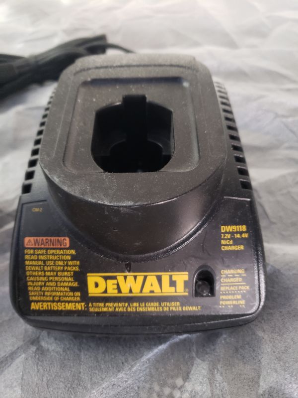 Photo 2 of 18V dewalt Sawzall  With battery charger( Battery not included)