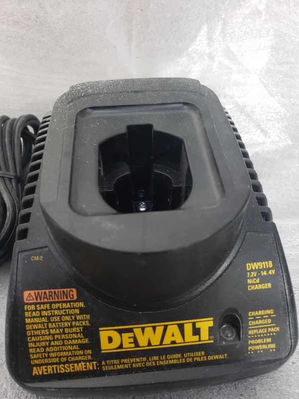 Photo 2 of Dewalt 7.2v heavy duty cordless screwdriver with charger