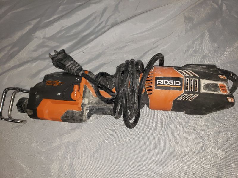 Photo 1 of Ridgid reciprocating saw