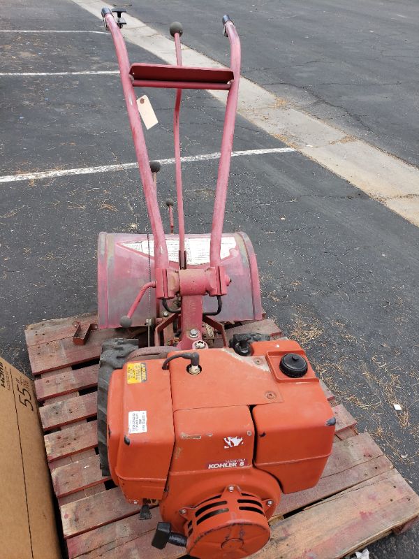 Photo 2 of Troy-Bilt Tiller with magnum kohler 8 motor