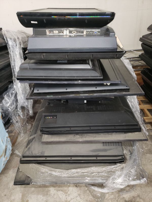 Photo 1 of Pallet lot of Samsung and Philips TVs for PARTS ONLY 