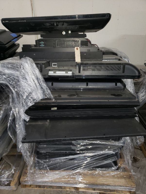 Photo 1 of Pallet lot of Samsung and Philips TVs for PARTS ONLY 