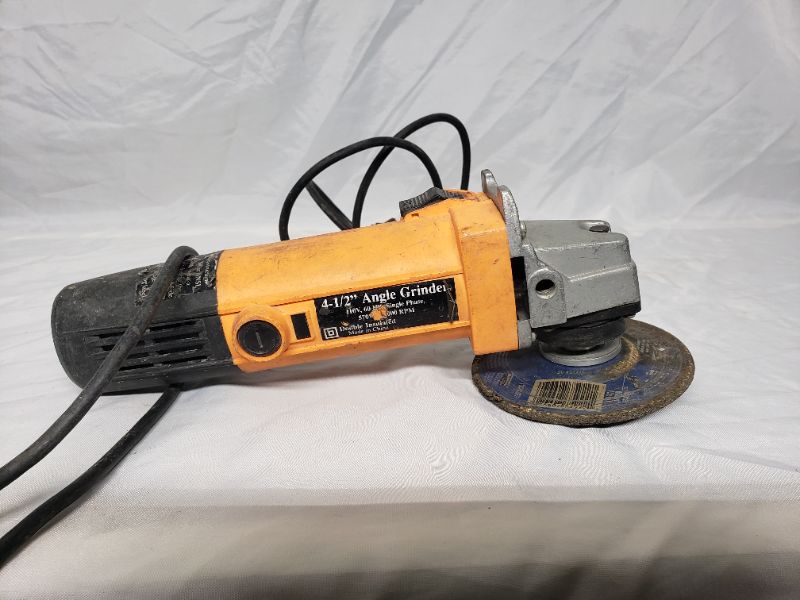 Photo 2 of Chicago electric 4.5 inch angle grinder