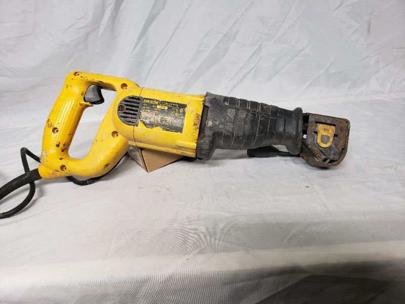 Photo 1 of Dewalt sawzall  needs new cord 