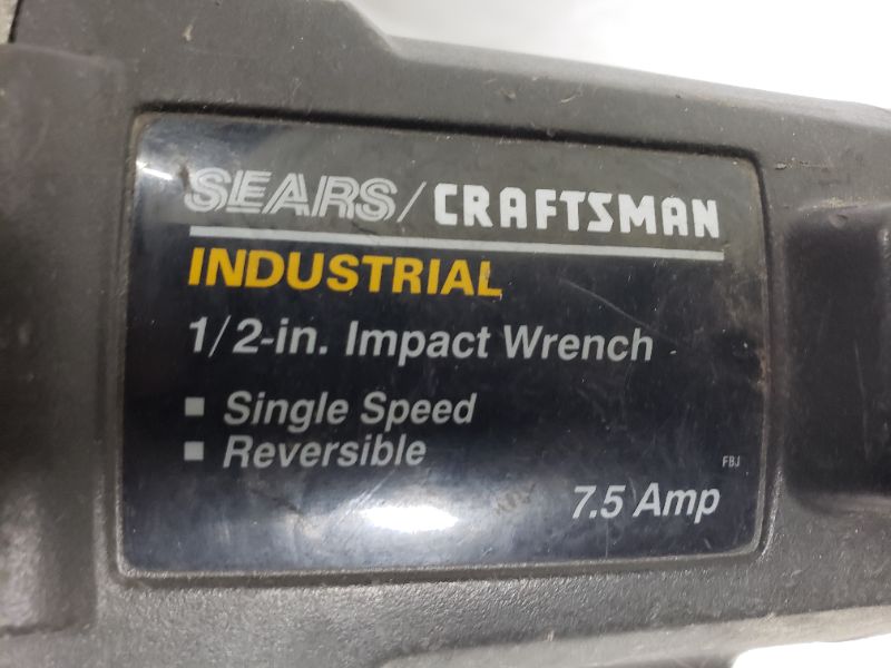 Photo 2 of Sears crafsman industrial  1/2" impact wrench 