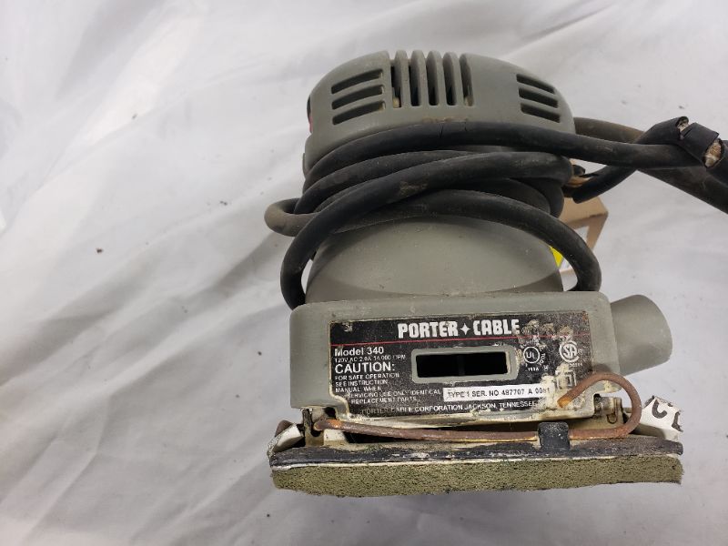 Photo 1 of Porter Cable 340 Palm Grip Finishing Sander