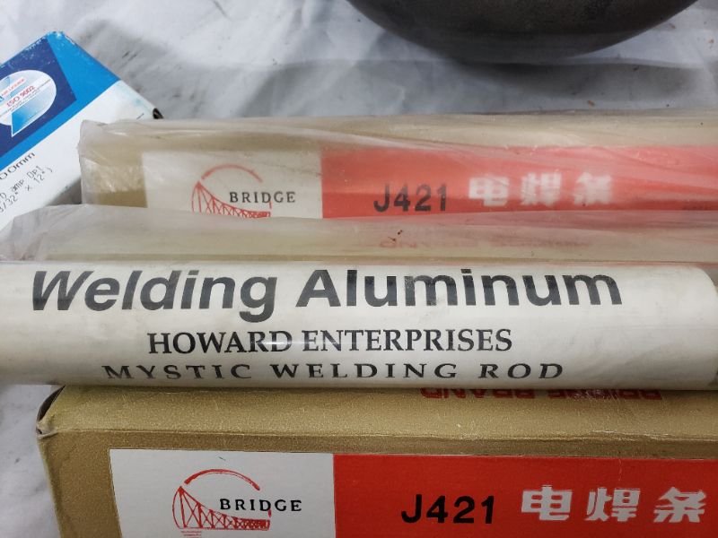 Photo 1 of Miscellaneous welding rods  (See photos for more details)