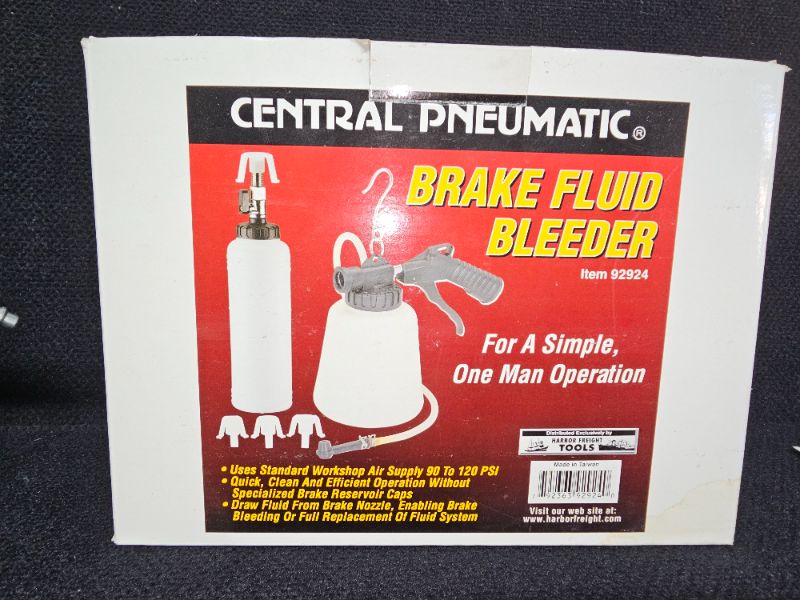 Photo 2 of Central pneumatic brake fluid bleeder.