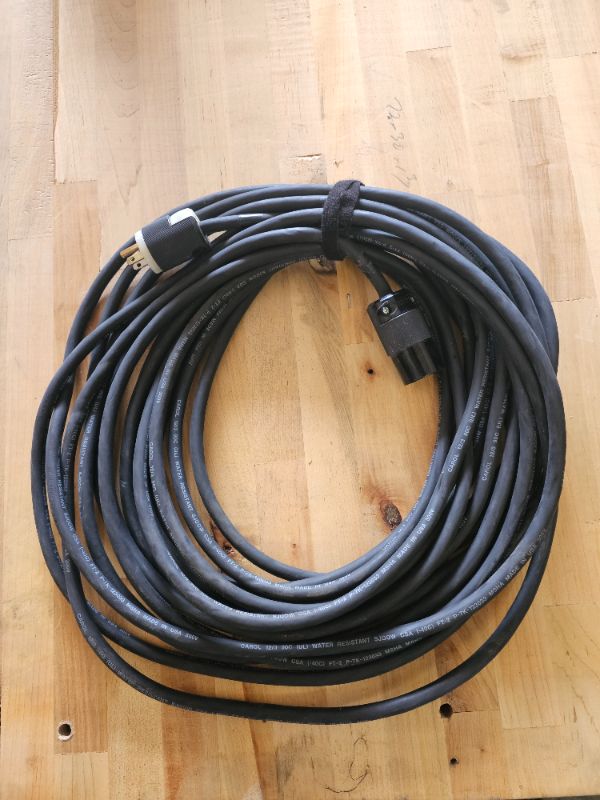 Photo 1 of Heavy duty extension cord edison 12/3 appx 50 feet