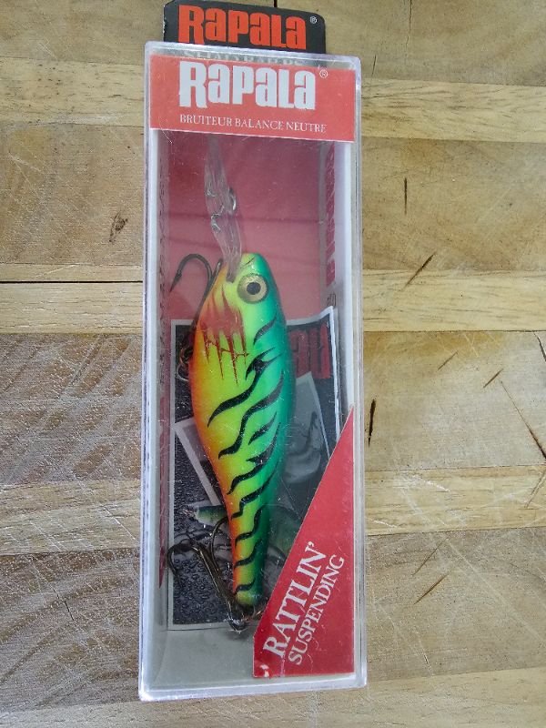 Photo 1 of Rapala SRRS-7 FT Fire Tiger Rattlin Suspending Shad Rap