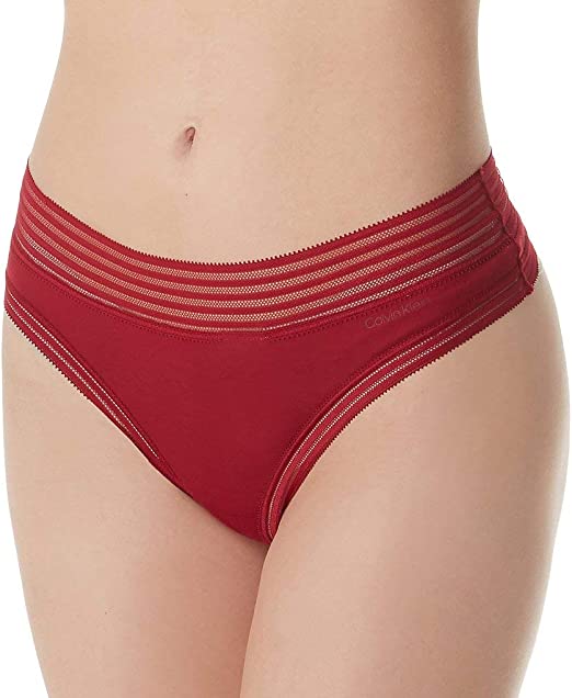 Photo 1 of CALVIN KLEIN WOMEN'S THONG RED S