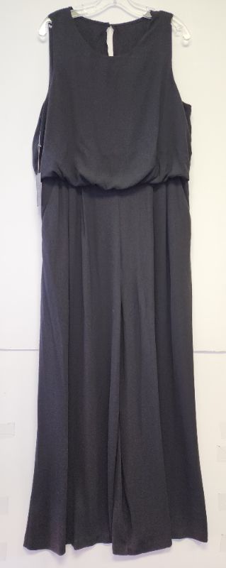 Photo 1 of Vince Camuto Special Occasion Wide Leg Jumpsuit Black Size 16