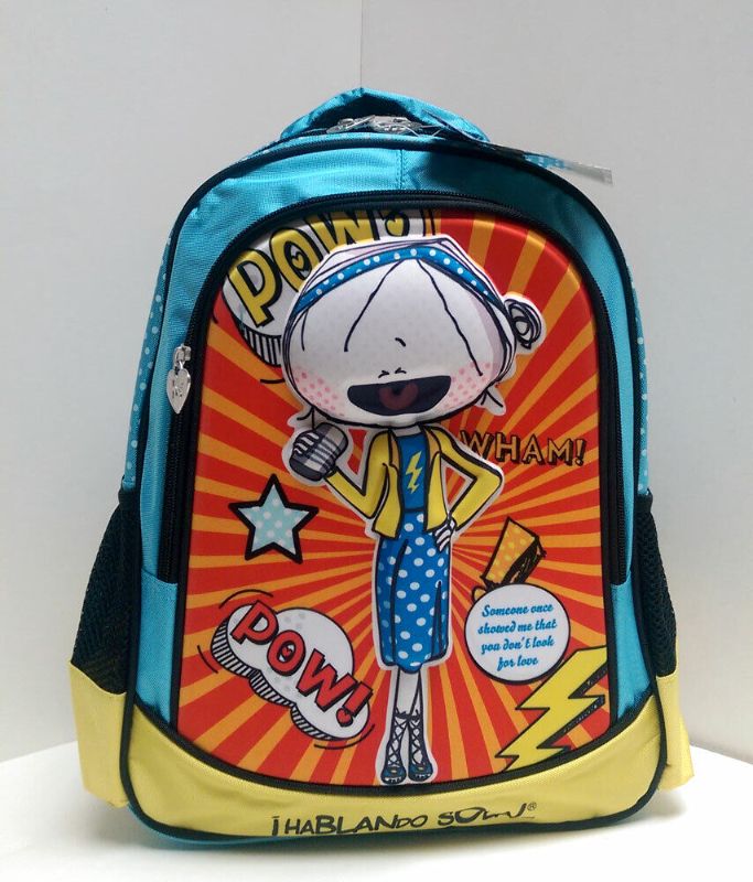 Photo 1 of Hablando Sola 17" Large Girl's Character Backpack 3D