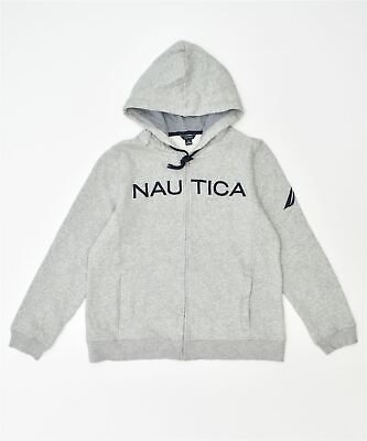 Photo 1 of NAUTICA Women's Junior Zip Hoodie Sweater  XL Grey 