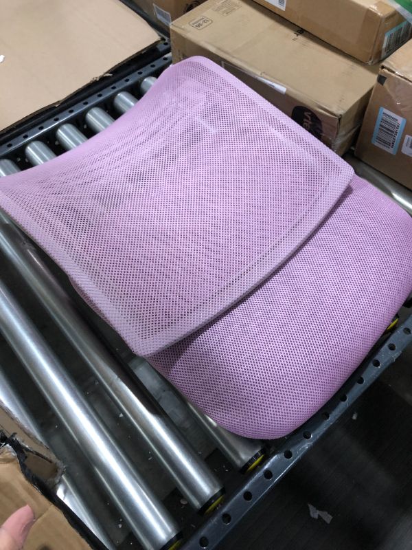 Photo 2 of Office Chair Ergonomic Desk Chair Pink Computer Chair Mesh Executive Home Office Chairs with Lumbar Support Armrest Rolling Swivel Adjustable Mid Back