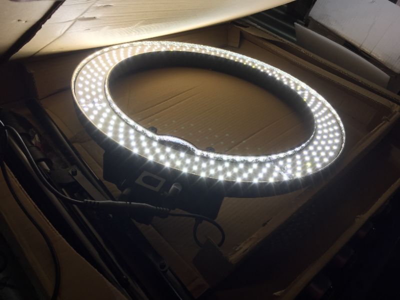 Photo 1 of Neewer Ultra-Slim Bi-Color Ring Light Kit (18")
