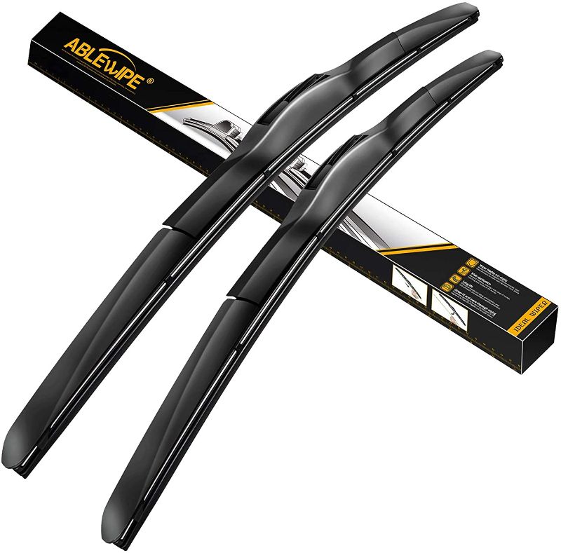 Photo 1 of ABLEWIPE Windshield Hybird Wiper 26" + 17" Front Window Wiper Blades Model 18O13B(Set of 2)