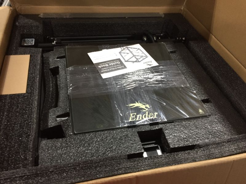 Photo 1 of Official Creality Ender 5 Plus 3D Printer with BL Touch Auto-Leveling, Dual Z-Axis Touch Screen and Glass Bed Large Printing Size 350x350x400mm
