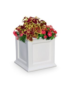 Photo 1 of 20" x 20" Fairfield Patio Square Planter White - Mayne
