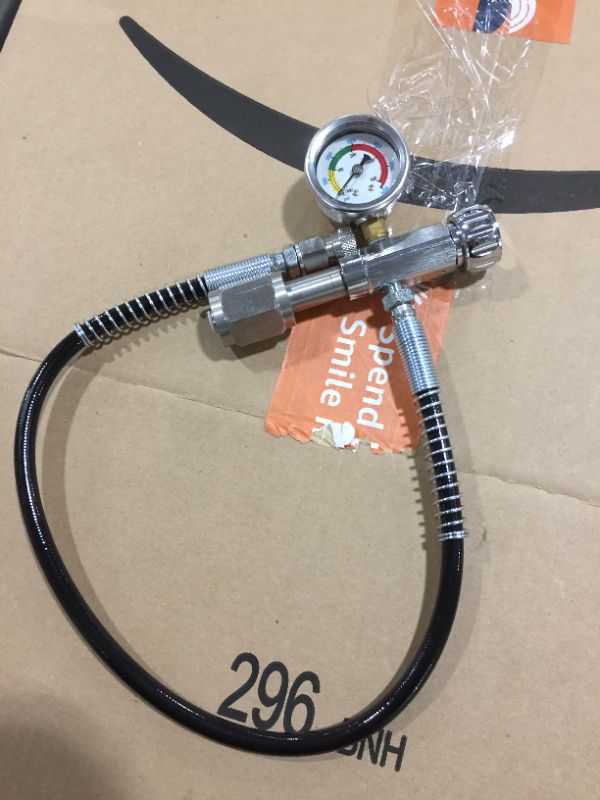 Photo 1 of air gauge hose  with regulator