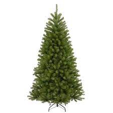 Photo 1 of 7.5ft National Christmas Tree Company North Valley Spruce Hinged Full Artificial Christmas Tree
