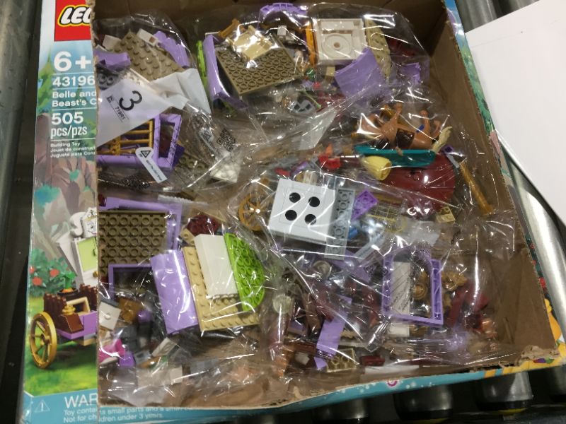 Photo 1 of LEGO Disney Belle and The Beast’s Castle 43196 Building Kit; an Iconic Castle Construction Toy for Creative Fun; New 2021 (505 Pieces)
